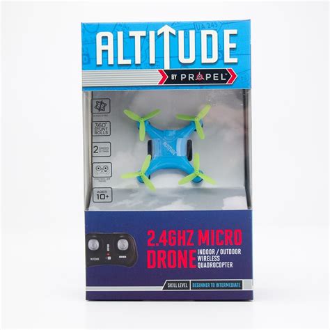 propel rc altitude ghz micro drone indooroutdoor wireless quadrocopter light blue  green