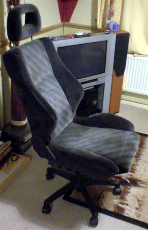 How to Make a Desk Chair from a Car Seat | Desk chair diy