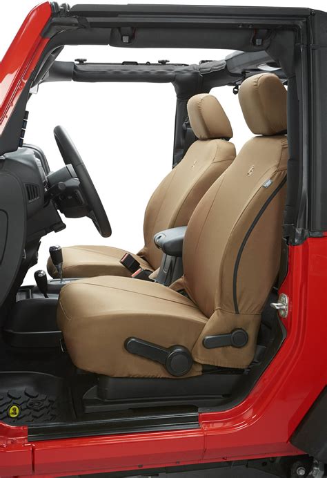 bestop custom tailored front seat covers    jeep wrangler jk