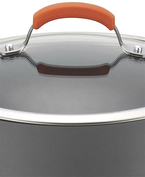rachael ray hard anodized ii nonstick 5 qt covered oval sauté pan