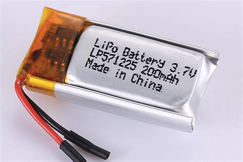 standard lipo batteries lp mah  wh