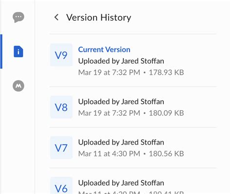 featversions add current version  version history  jstoffan pull request  boxbox