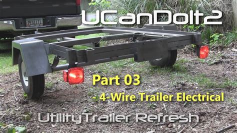 utility trailer   pin trailer wiring  diagram youtube  prong trailer wiring diagram