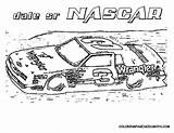 Coloring Pages Nascar Car Boys Print sketch template