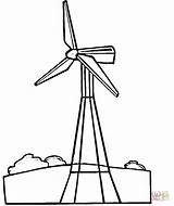 Wind Turbine Windmill Coloring Drawing Farm Energy Pages Atom Color Printable Clipart Monster Turbines Cliparts Mill Logo Sketch Getdrawings Designs sketch template