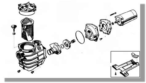 view hayward super ii pump parts diagram pics  diagram images