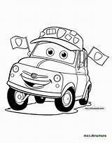 Cars Disney Coloring Printable Pages Drawing Birijus Clipartmag sketch template