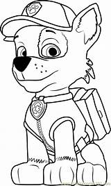 Rocky Paw Coloringpages101 sketch template