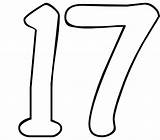 17 Number Numbers Colouring Pages Chlorine Atomic Odd Dr Birthday Funny Highly Chaldeans Spiritual Expressed Pointed Venus Ancient Star Been sketch template