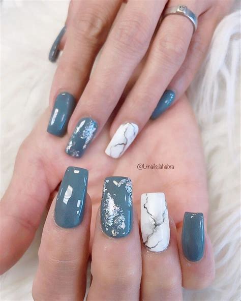marble   nail spa acrylic nails nails