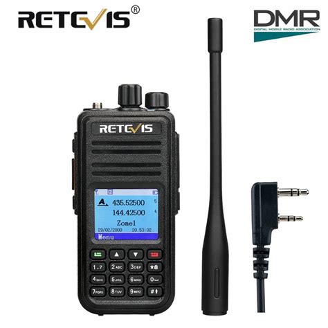 buy retevis rts dual band dmr digital walkie talkie