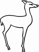 Coloring Pages Doe Deer Buck Browning Clipart Symbol Animals Popular Library Cliparts Template sketch template