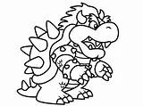 Coloring Pages Mario Bowser Kids Sheets Bros Printable Printables Print Super Cartoon Brothers Books Book Coloringpages4u sketch template