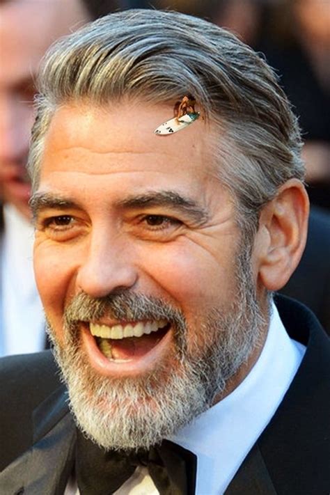george cloony haircut mens hairstyle trend haircuts haircut images george clooney