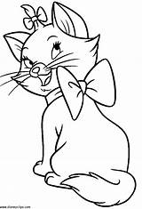 Coloring Aristocats Pages Disney Printable Gif Popular sketch template