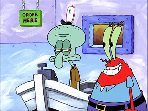Image Squidward And Mr Krabs2  Encyclopedia