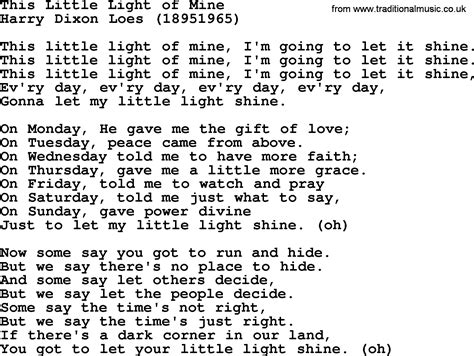 popular church hymns  songs   light   lyrics