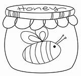 Honey Pot Coloring Drawing Pages Printable Scribbles Designs Getdrawings Challenge Color Getcolorings sketch template