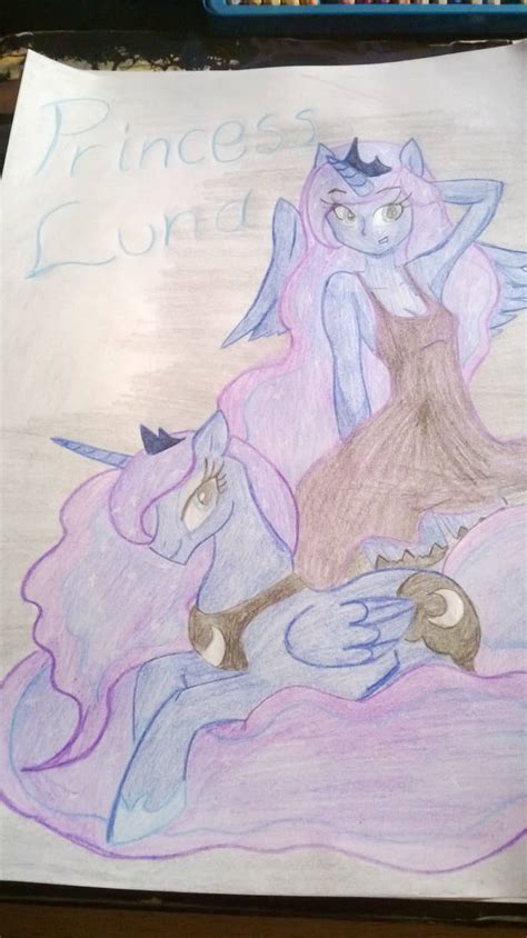 princess luna pony  princess luna humen  kaitosakura  deviantart