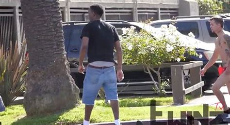 Man In Thong Scares Away Thugs In A Viral Video Prank Life Life