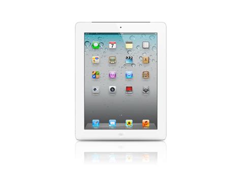 apple ipad   wi fi  gb white tablet  att
