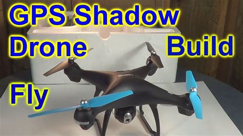 promark gps shadow drone unbox  st flight gps gps technology drone