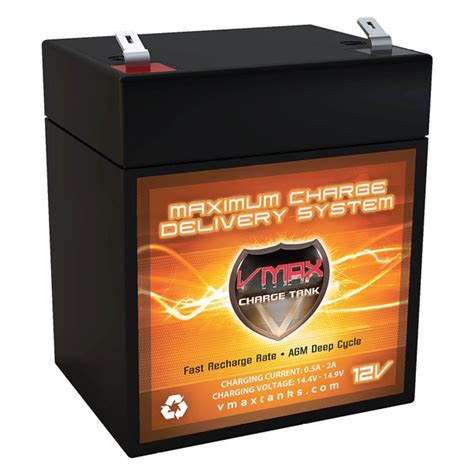 vmaxtanks    agm  ah deep cycle rechargeable battery upgrade replacement  yard
