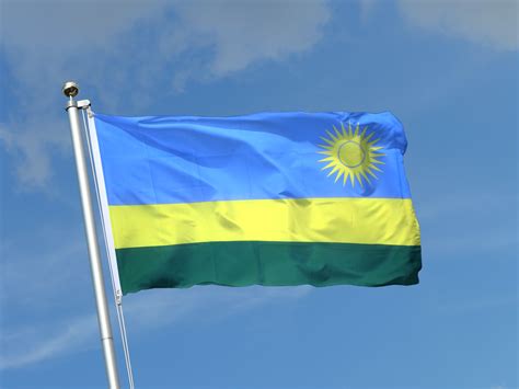 rwanda  ft flag  cm royal flags