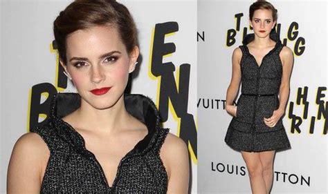 Leggy Lady Emma Watson Shows Off Her Pins In Glittery Dress At The