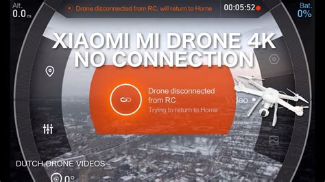 xiaomi mi drone   connection youtube