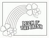 Coloring Irish Pages St Luck Printable Patrick Kids Rainbow Print Color Activity Sheets Printables Sheknows Celtic Patricks Shamrock Kid Books sketch template