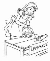 Lemoniada Lemon Kolorowanki Pouring Dzieci Insertion Codes sketch template