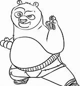Panda Fu Kungfu Mewarna Bear Coloriages Dragoart Bestcoloringpagesforkids sketch template