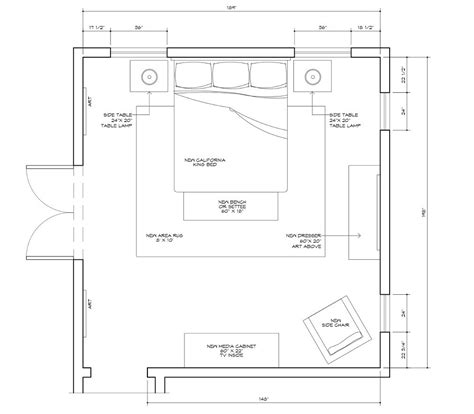 master bedroom floor plans