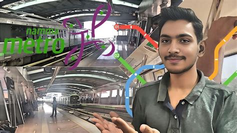 i travelled in bengaluru namma metro 🚇for the first time dream came