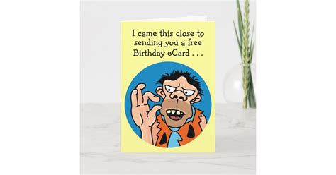 funny birthday card zazzlecouk