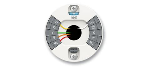nest  wire thermostat wiring diagram conventional thermostat wiring http support