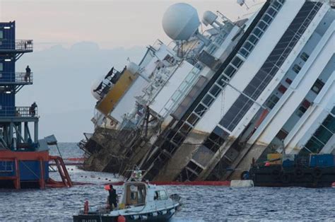 Crashed Cruise Ship Costa Concordia Freed From Rocks In