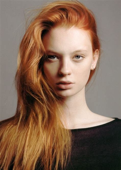 Cute Fashion Ginger Girl Model Image 203478 On