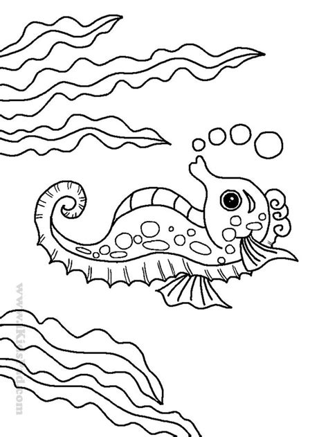sea creatures coloring pages coloring page  astonishing sea creatures