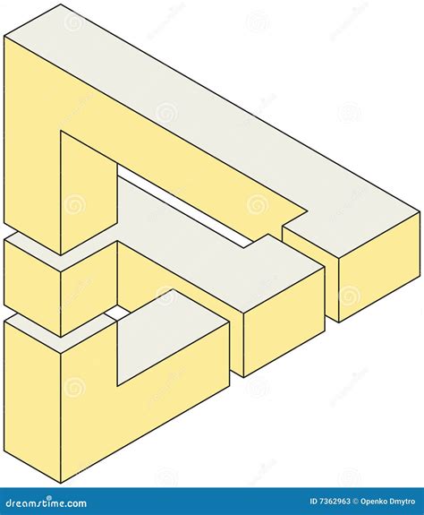 optical illusion stock vector illustration  pattern