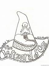 Wizard Wicked Mago Zauberer Wonderful Witches Coloringhome sketch template