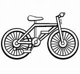 Bike Coloring Colorear Coloringcrew sketch template
