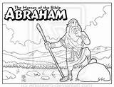 Coloring Abraham Bible Printable Pages Called Children Stories Heroes School Deviantart sketch template