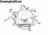 Drawing Beholder Draw Drawingforall Drawings Paintingvalley sketch template