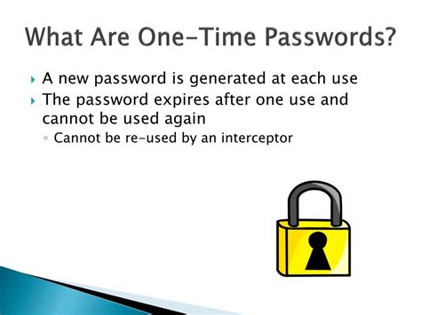 ppt one time passwords powerpoint presentation free download id