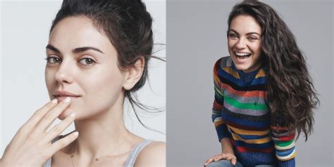 mila kunis looks stunning on the cover of glamour—without