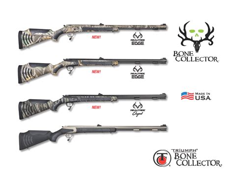 thompsoncenter arms launches  patterns   triumph bone collector   shot show