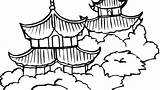 Great Wall China Coloring Pages Getcolorings Printable sketch template