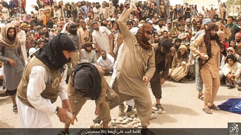 Four Married Men Stoned To Death By Isis For ‘committing Adultery’ In